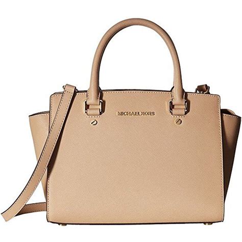 michael kors selma medium oyster|Michael Kors Selma Medium Crossbody Satchel Oyster .